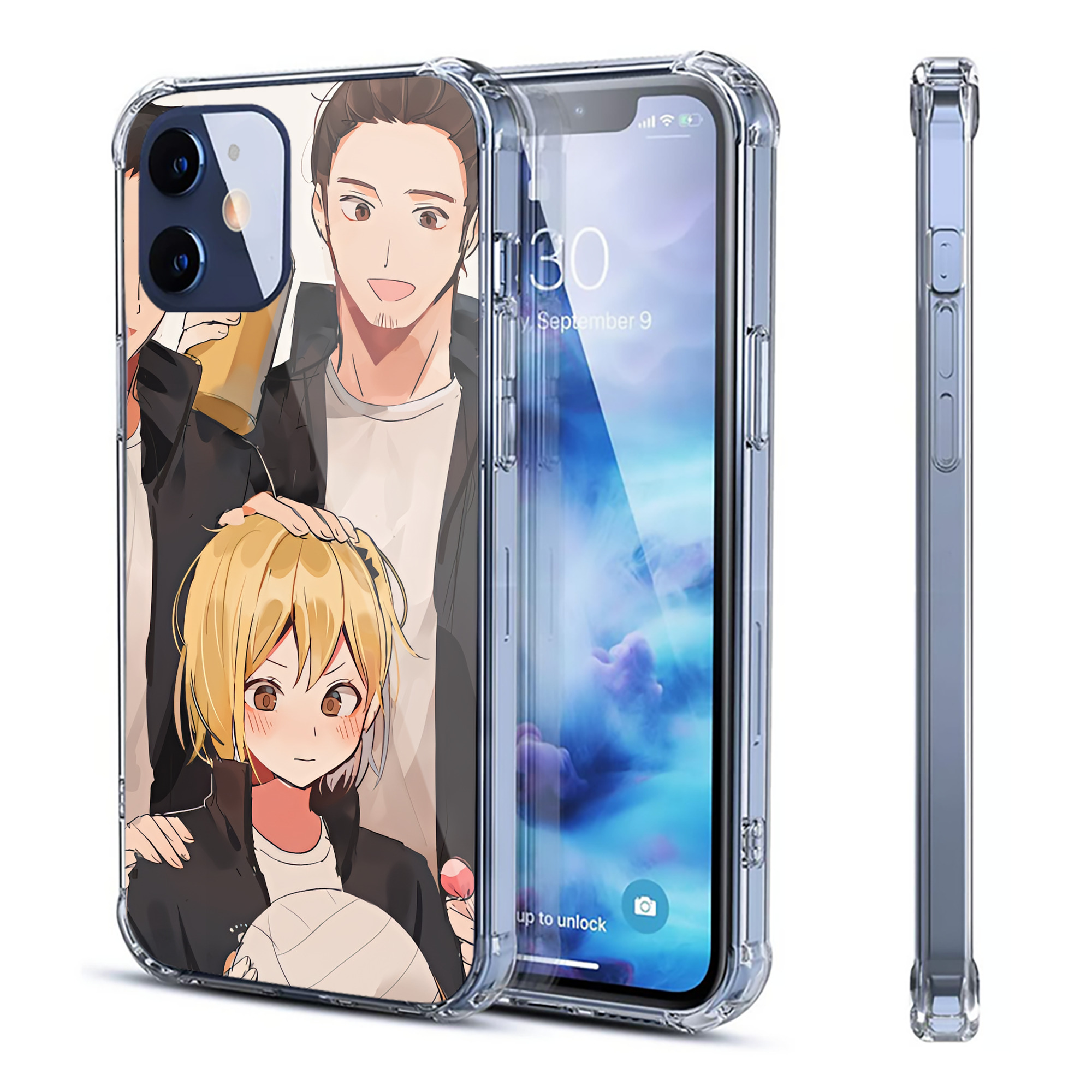 （画像用） ハイキュー!! Haikyu!! 【iPhone 12シリーズ対応】透明スマホケース（クリアソフトケース）